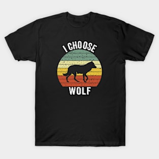 I Choose Wolf T-Shirt